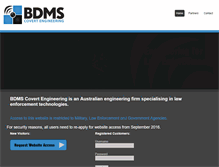Tablet Screenshot of bdmsengineering.com